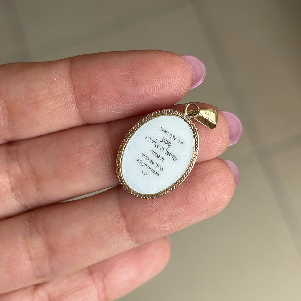 Enamel Painting Pendent