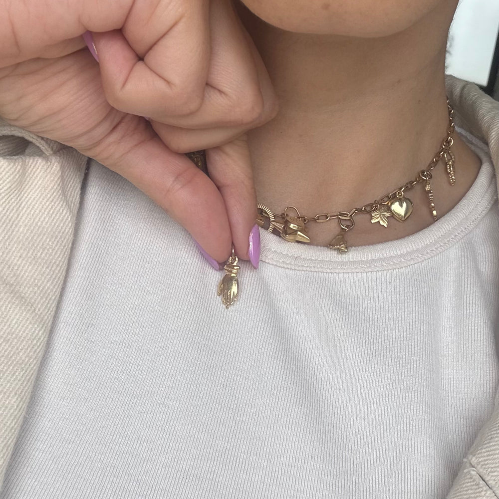 Small Hand Charm