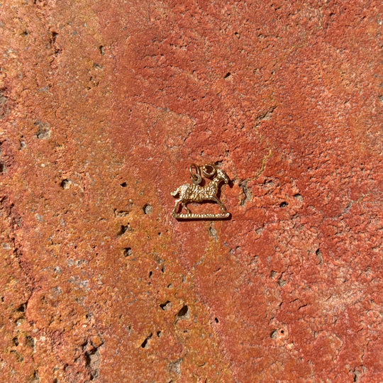 Detailed vintage Aries pendant