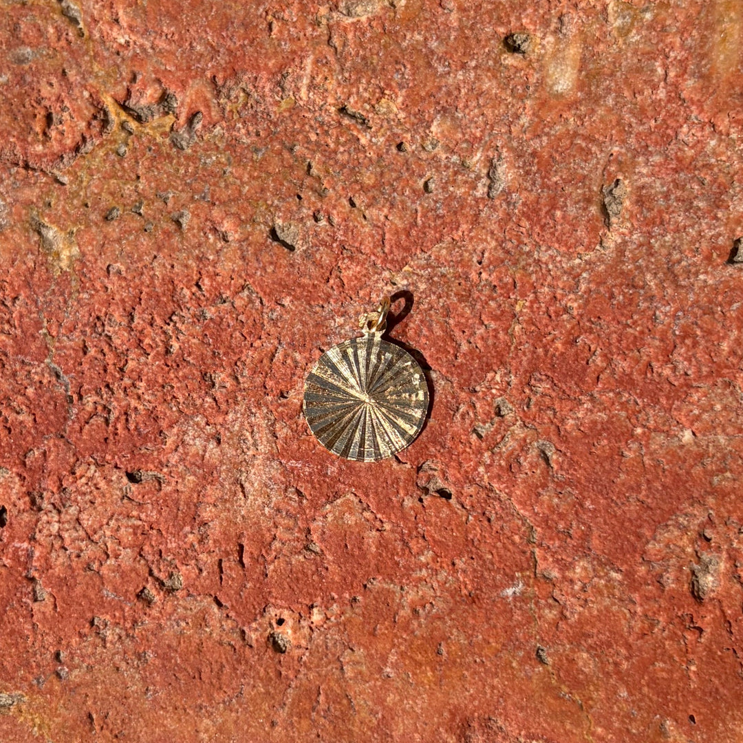Aquarius relief pendant