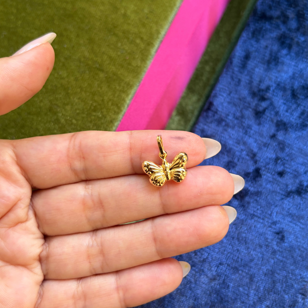 Italian butterfly charm