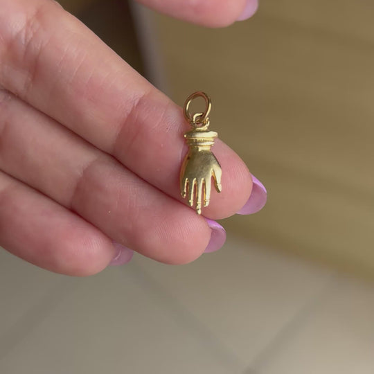 Small Hand Charm